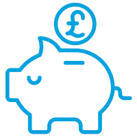 Paying for your install three icon